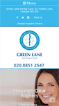 Mobile Screenshot of greenlanedentalcare.co.uk